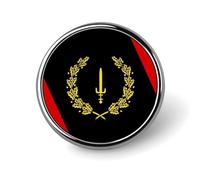 Broche drapeau pour chemise, emblème du Mois de l'histoire des Noirs, boutons et épingles de pudeur, style afro-américain.