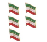 Broche du patrimoine iranien fabriquée avec une technologie avancée d'estampage et une fermeture sécurisée pour vestes de costume, reliques de drapeau de collection, One Size, Comme décrit