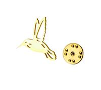 Broche élégante au design dessin animé pour la plupart des âges, pour exprimer la personnalité ou comme cadeau unique de bijoux, A, comme décrit