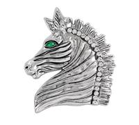Broche élégante en alliage avec fermeture à épingle sécurisée pour la décoration de tenues, épingle à châle décorative, Einheitsgröße, comme décrit