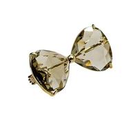 Broche élégante en alliage confortable avec attaches pour une tenue formelle au quotidien, taille unique, Comme décrit