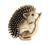 Broche élégante en forme d'animal pour vestes, sacs et chapeaux, épinglette hérisson émaillée unique, bijoux, cadeau, accessoires de vêtements, accessoire de bijoux tendance en forme d'animal, One