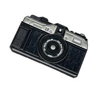 Broche élégante en forme d'appareil photo - Accessoire de mode - Convient pour les femmes et les filles - Broche d'appareil photo vintage pour photographes