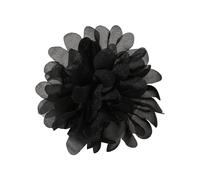 Broche élégante en forme de camélia en forme de fleur - Épingles en tissu - Pour les fêtes de fin d'année, 1, Tissu en mousseline de