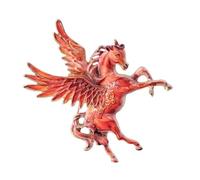 Broche élégante en forme de cheval de pégase avec détails ajourés complexes - Cadeau léger - Pour adultes