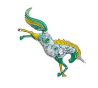 Broche élégante en forme de cheval pour accessoiriser un look rétro vintage en alliage pour corsage pour donner des occasions, One Size, Comme décrit