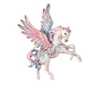 Broche élégante en forme de cheval - Symbole zodiacal chinois du courage - Cadeau tendance - Corsage - Broche cheval année - Badge zodiacal chinois, One Size, Comme décrit