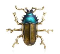 Broche élégante en forme de coccinelle émaillée - Bijou unique en forme d'insecte pour filles et femmes - Cadeau idéal pour toutes les occasions