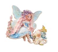 Broche élégante en forme de fée de dessin animé avec chiot créatif, décoration pour occasions spéciales, épingle de poitrine, Einheitsgröße, comme décrit