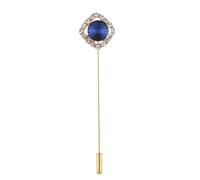 Broche élégante en oxyde de zirconium étincelant pour mariage, usage quotidien, antidérapante, légère, confortable, fermoir sécurisé, bijoux tendance, One Size, Comme décrit