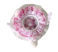 Broche élégante en tissu avec oreilles et queue de chat pour décoration de vêtements faite à la main, taille unique, Comme décrit
