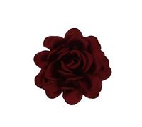 Broche élégante en tissu doux avec grande fleur - Collier délicat pour les voyages et les loisirs - Accessoire de fête et de rendez-vous, One Size, Comme décrit