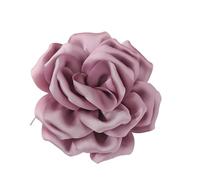 Broche élégante en tissu rose faite à la main - Accessoire de mode pour les fêtes et les dîners - Convient pour la vie quotidienne et les fêtes, taille unique, Comme décrit