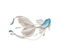 Broche élégante multifonction, accessoire beau poisson badge poisson broche parfaite pour les amateurs de mode cadeau