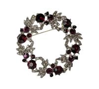 Broche élégante multifonction, magnifique broche en forme de fleur, broche délicate, parfaite pour les amateurs de mode, accessoire de mariage scintillant, taille unique, Comme décrit