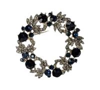 Broche élégante multifonction, magnifique broche en forme de fleur, broche délicate, parfaite pour les amateurs de mode, accessoire de mariage scintillant, taille unique, Comme décrit
