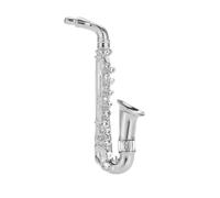 Broche élégante pour saxophone avec strass, accessoire de cristal, pour femme, accessoire de photo, accessoire de mode, Einheitsgröße, comme décrit