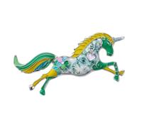 Broche émail émail de rêve en forme de licorne peint en 3D Décorative en forme de saisine, sacs pour épingles