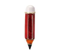 Broche émaillée élégante pour costumes cardigans accessoire de bijoux polyvalent accessoires de vêtements d ' obtention du diplôme d ' anniversaire broche crayon en alliage créatif styles d ' art en