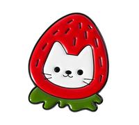 Broche émaillée inspirée des fruits de dessin animé motif fraise, banane, tomate, bijoux de tous les jours, taille unique, Comme décrit
