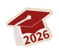 Broche émaillée sur le thème de l ' année 2026, épingle d ' insigne de sécurité symbolisant la connaissance et le succès pour la cérémonie de des diplômes, épingle d ' insigne de de diplôme en
