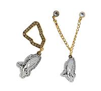 Broche en alliage robuste avec des designs émaillés vifs qui sont portables pour améliorer les styles de vos chapeaux et leur utilisation attractive