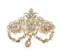 Broche en avec pompons ajourés, modèles d ' inspiration arabe pour femmes, accessoire de mariée, broche ajourée