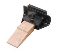 Broche en bois avec pince réglable pour la fabrication de bijoux, la réparation, la finition et le traitement 10 x 4,4 x 11,9 cm