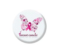 Broche en cristal Pinkseries - Rubans mignons ornement Pinkseries - Décorations artisanales - Épingles imprimées pour badges, châle, 4x4cm, Métal
