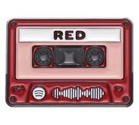 Broche en émail avec message : argent, puissance, gloire. Cœur, papillon, rose., Klein, Métal non précieux