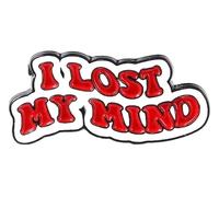 Broche en émail heureux : aimez-vous vous-même, vous êtes la valeur Broche Insigne, Klein, Métal non précieux