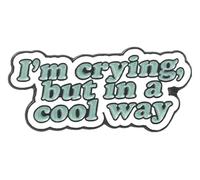 Broche en émail heureux : aimez-vous vous-même, vous êtes la valeur Broche Insigne, Klein, Métal non précieux