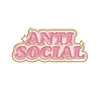 Broche en émail mignon mais psycho : « Keine mehr Drama - Ist es Freitag Noch Stu? » Broche pour col, citations amusantes, Normale, Métal non précieux