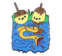 Broche en émail Princesse Bubblegum & Marceline, Klein, Métal non précieux