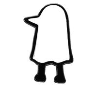 Broche en émail Punpun de bonne nuit, Klein, Métal non précieux