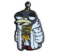 Broche en émail rigide inspirée du Seigneur riche, Métal Émail Métal Caoutchouc, Non connu