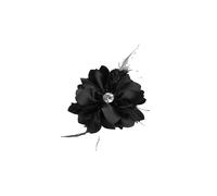 Broche en fleur femme Moodo Z-BS-4800 Noir TU