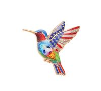 Broche en forme d ' animal délicate, construction en alliage élégante, accessoire à la mode pour un usage quotidien et des événements spéciaux, bijoux de vanité nationale