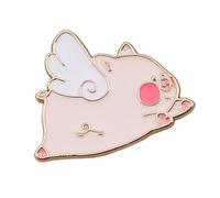 Broche en forme d'animal - Accessoire de cochon volant - Texture en alliage - Convient pour les tenues quotidiennes, taille unique, Comme décrit
