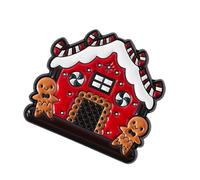 Broche en forme de chaton sur le thème de Noël - Épinglette à biscuits - Accessoire festif - Accessoire de fête pour Noël, taille unique, Comme décrit