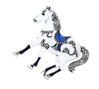 Broche En Forme De Cheval,Badge En Métal Pour La Mode | Broche pour Cape,Pour Hommes Sur Le Revers La Robe Les Vêtements Le Pull Le Châle L'Écharpe Le Manteau Le Mariage La