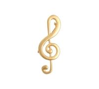 Broche en forme de e sol en forme de e sol pour femme et fille
