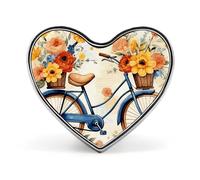 Broche en forme de cœur, imprimé chiots bouledogues français, bijoux pour vêtements de fête de mariage, badge pour sacs à dos, broche de Saint-Valentin