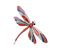 Broche en forme de en forme de avec strass - Bijoux inspirés de la nature pour femme, pour Noël, la fête des mères et les anniversaires, Refer to description, Métal, Unisexe