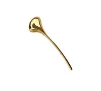 Broche en forme de feuille en alliage avec design ergonomique - Bijou de dîner formel pour les tenues de soirée tendance, taille unique, Comme décrit