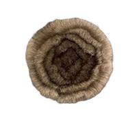 Broche en forme de fleur imitation vison - Différentes décorations douces et confortables - Accessoire pour femme, Imitation fourrure de vison