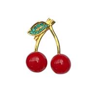 Broche En Forme De Fruit À La Mode Pour Filles Femmes Broche Enduite Qualité Pour Les Sœurs Et Les Personnes Aimées Accessoires D'été