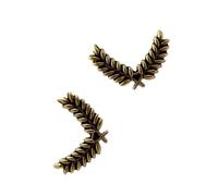 Broche en forme de gerbe de blé pour homme et femme - Élégante broche en alliage - Accessoires de bijoux pour costumes, robes, manteaux - Accessoire unisexe avec pointes de blé, taille unique, Comme