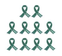 Broche En Forme De Lettre D'espoir En Ruban Avec Fermoir Sécurisé Pour Un Usage Quotidien Broche En Ruban Inspirante