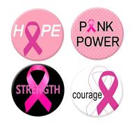 Broche en forme de ruban rose en émail pour sensibilisation au cancer du sein, bijou pour femme, cadeau pour médecin, infirmière, aide, remerciement, médecin, infirmière, héros, fierté, 20PCs, Métal